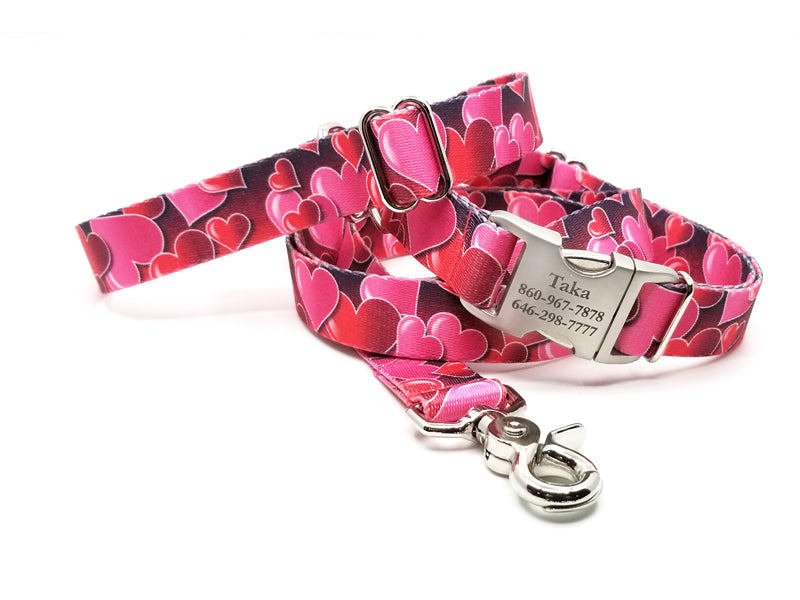 ROMANTIC HEARTS | DOG COLLAR