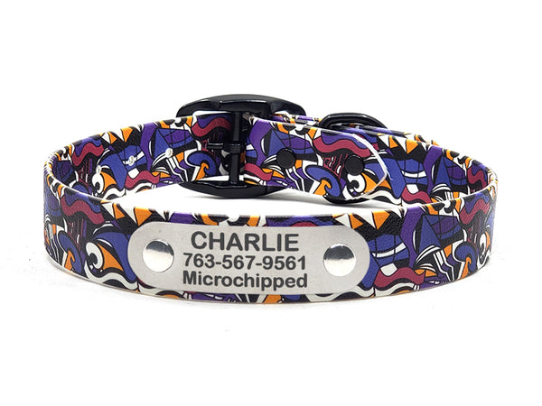 Street Art No-Stink No-Stink Waterproof Collar