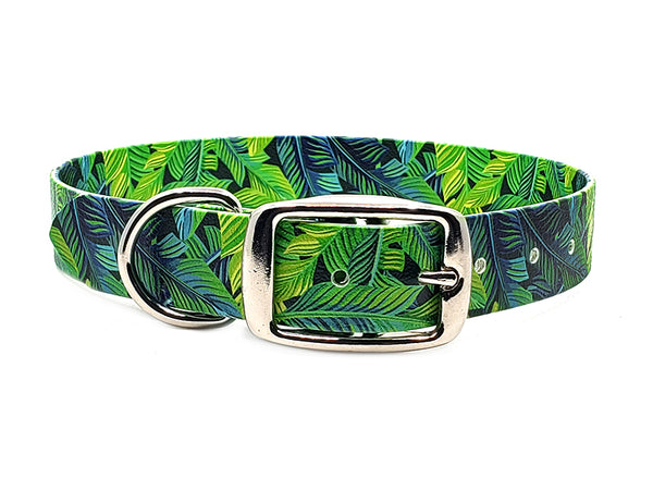 Tropical Palms No-Stink No-Stink Waterproof Collar