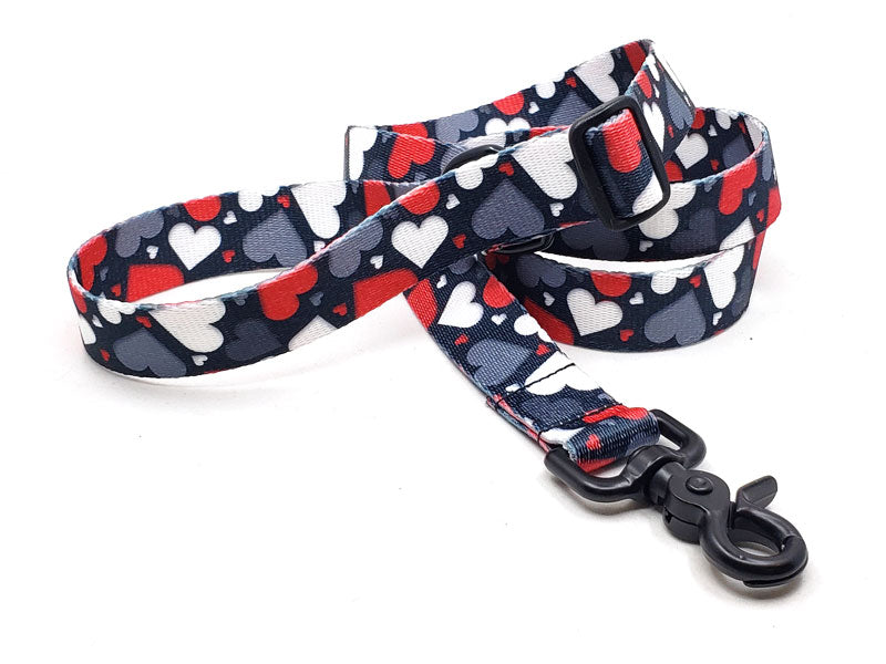 Be Mine Polyester Webbing Adjustable Handle Leash