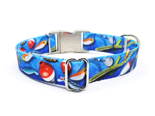 GONE FISHIN' | DOG COLLAR