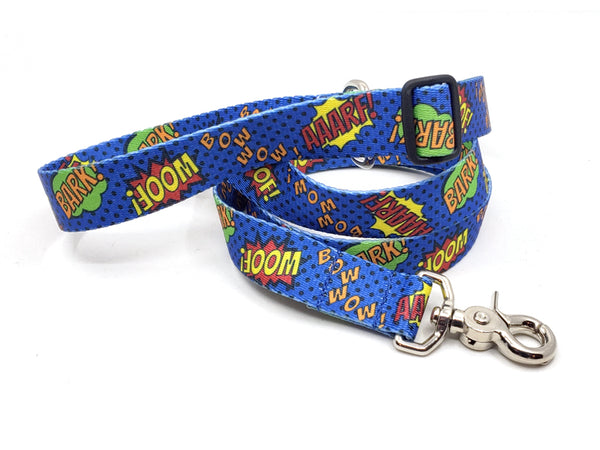 Super Dog Polyester Webbing Adjustable Handle Leash